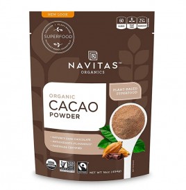 Navitas Organics Organic Cacao Powder   Pack  454 grams